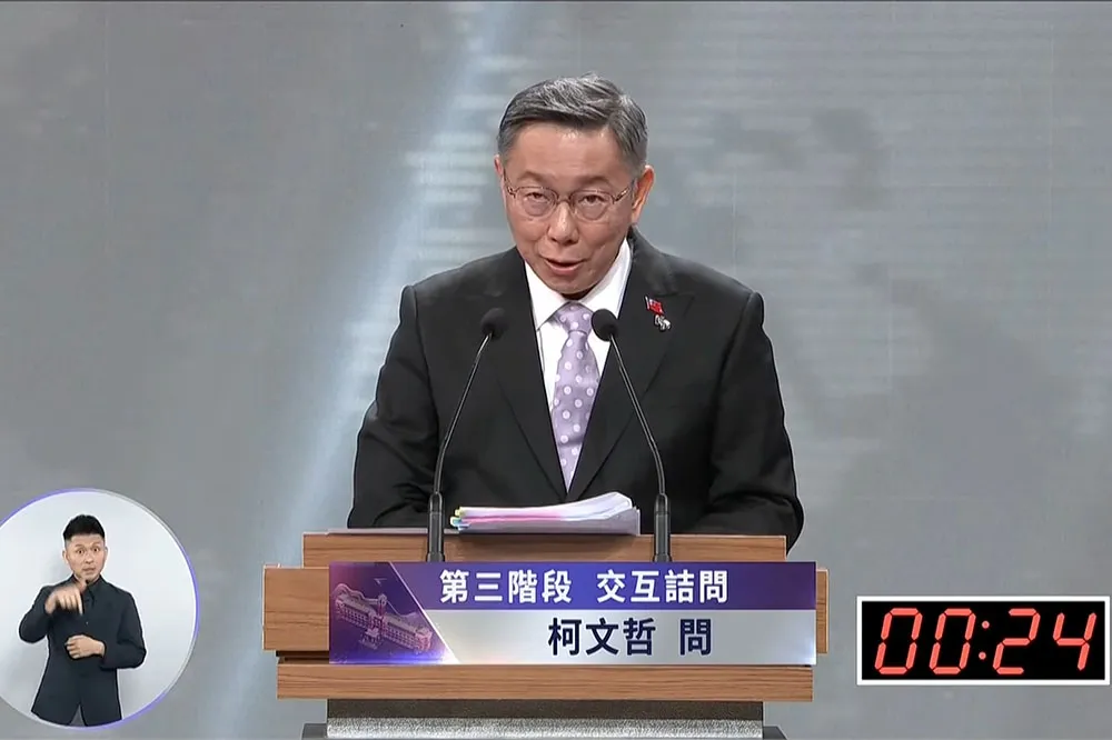 【交互詰問】柯文哲直攻賴清德黨內黑金弊案　質疑侯友宜市長任內落跑