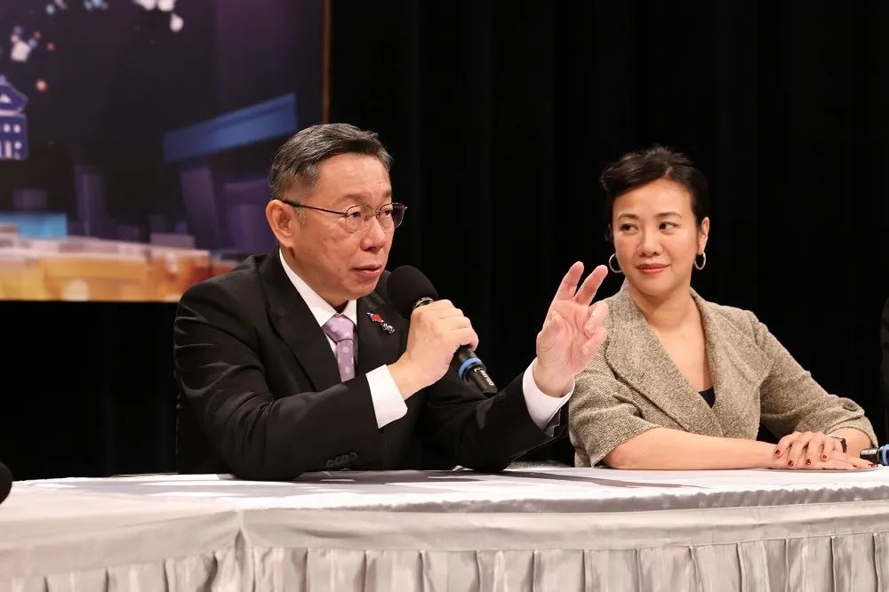 【會後記者會】批侯未提問又喊合作　柯文哲直指國民黨選戰策略想操作棄保