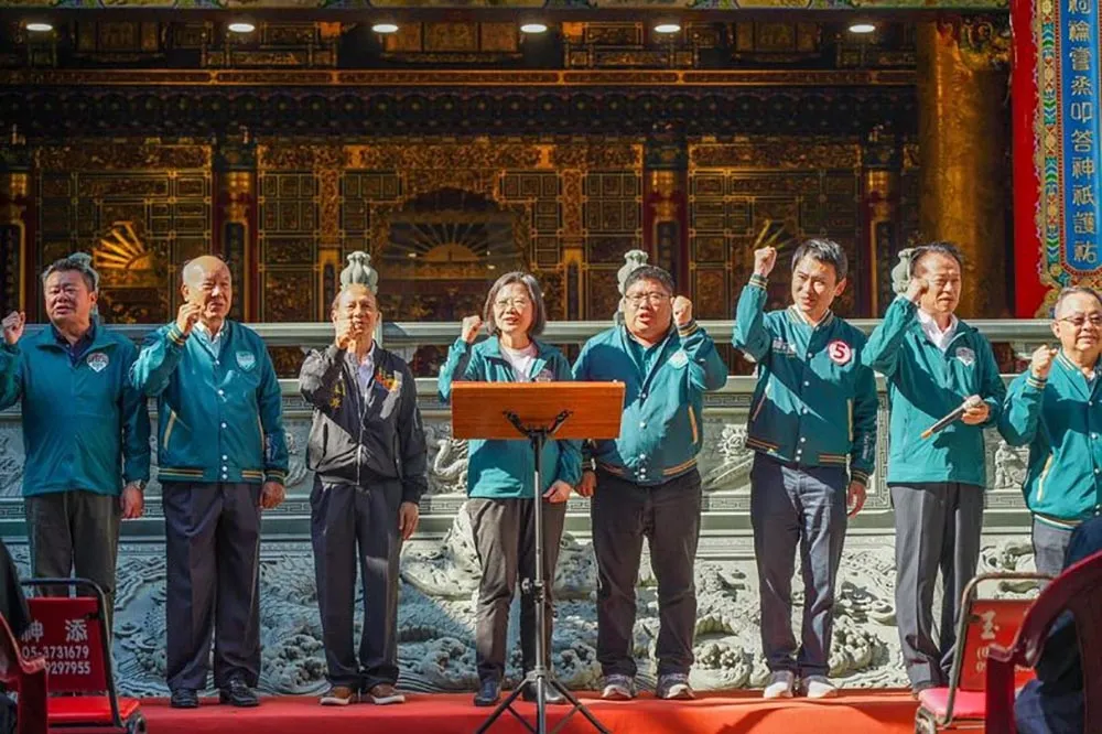 2023年最後一天嘉義輔選　蔡英文下令：衝高賴蕭配得票率超過她