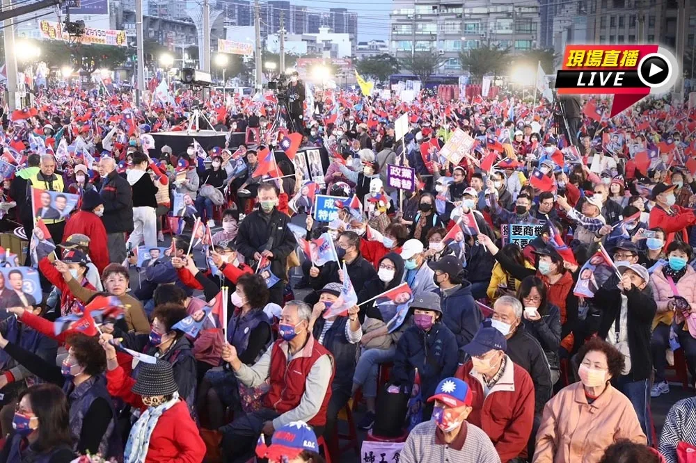 【直播】侯友宜直搗賴清德本命區　18:00侯康台南造勢大會