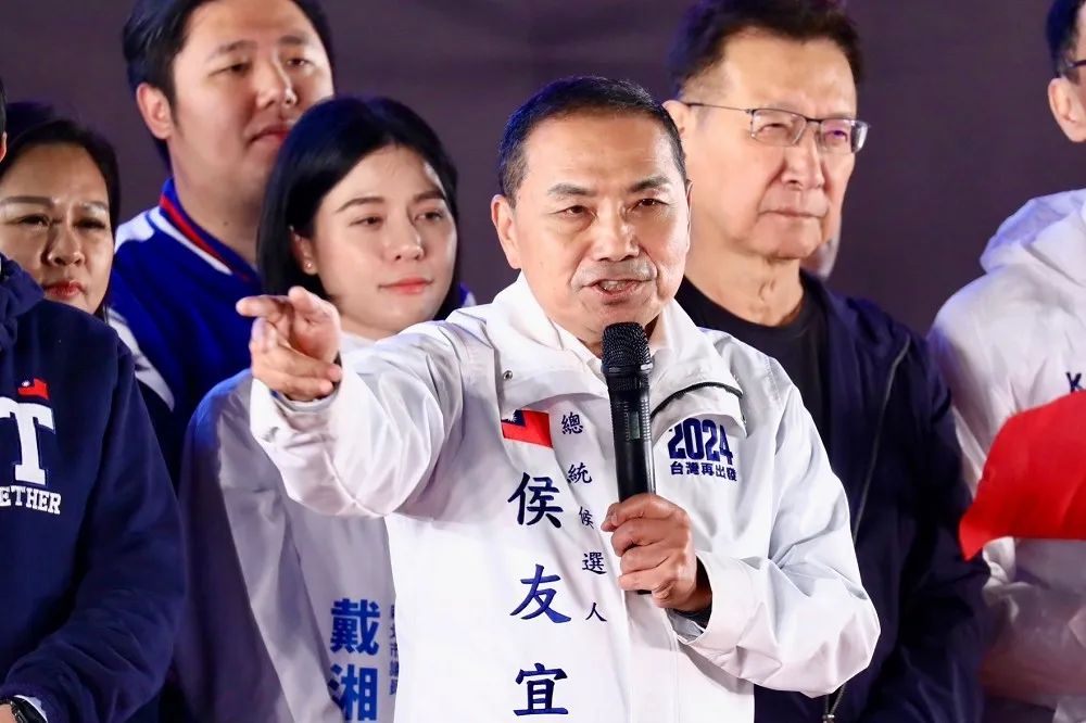 直搗賴清德大本營　侯友宜再讚柯郭、轟新潮流派系治國