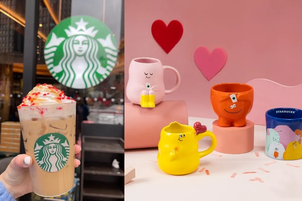 星巴克買一送一！「烤蘋果風味那堤」新登場、「福吉茶那堤」同步回歸　情人節周邊商品搶先亮相