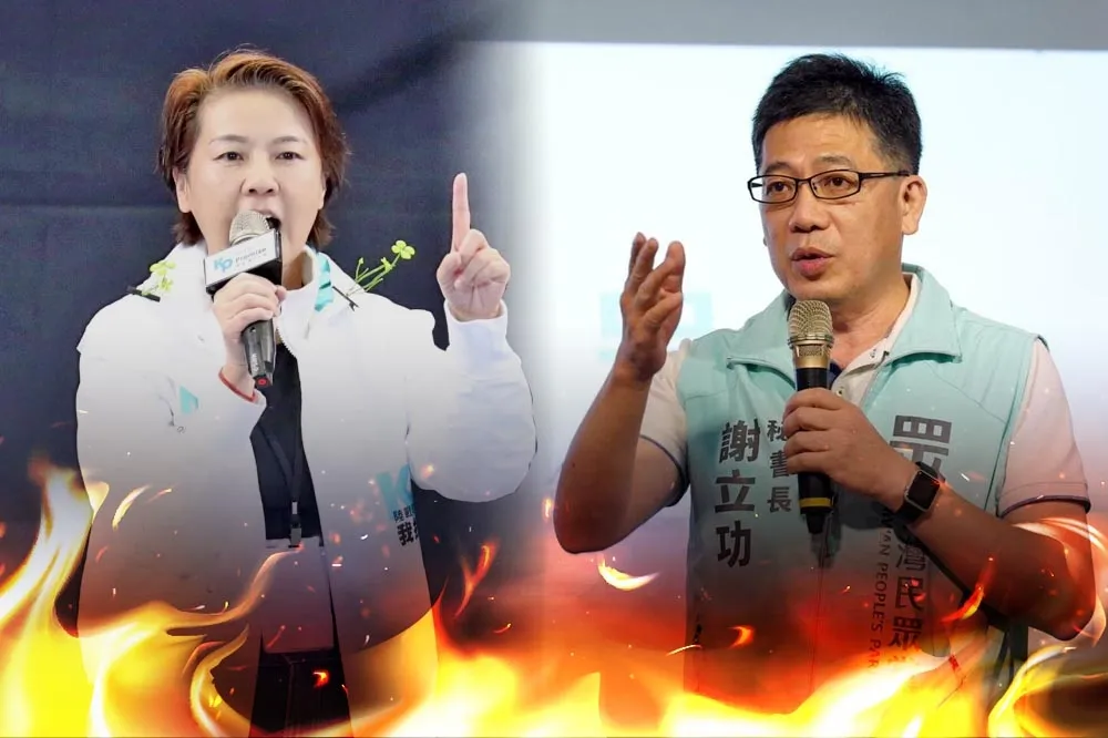謝立功指責黃珊珊不該帶頭對抗媒體　「火車對撞恐衝向敗選懸崖」