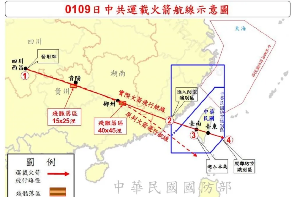 從中共衛星發射看我國長程預警雷達