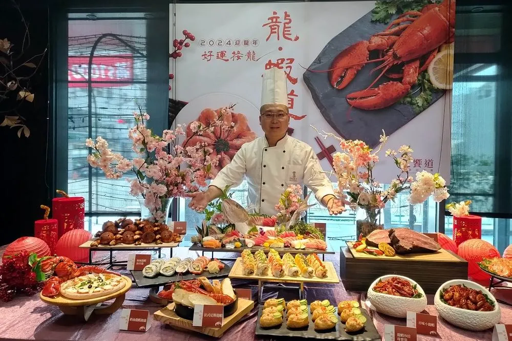 龍年迎好運　星饗道國際自助餐狂推多道龍蝦料理「龍」好呷