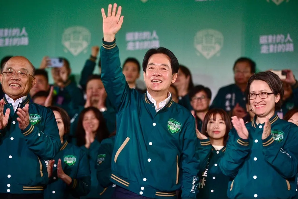 史上首次民主交棒！賴清德勝選感謝蔡英文　喊話中國「應理解台灣對民主堅持」