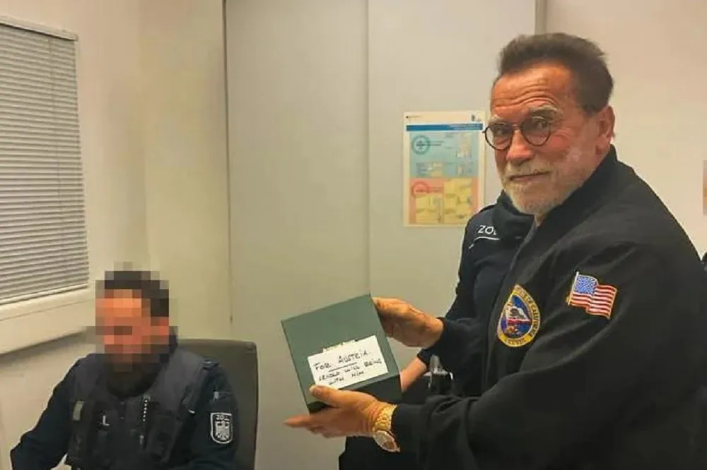 阿諾史瓦辛格入境德國忘申報名錶　慘被罰逾120萬