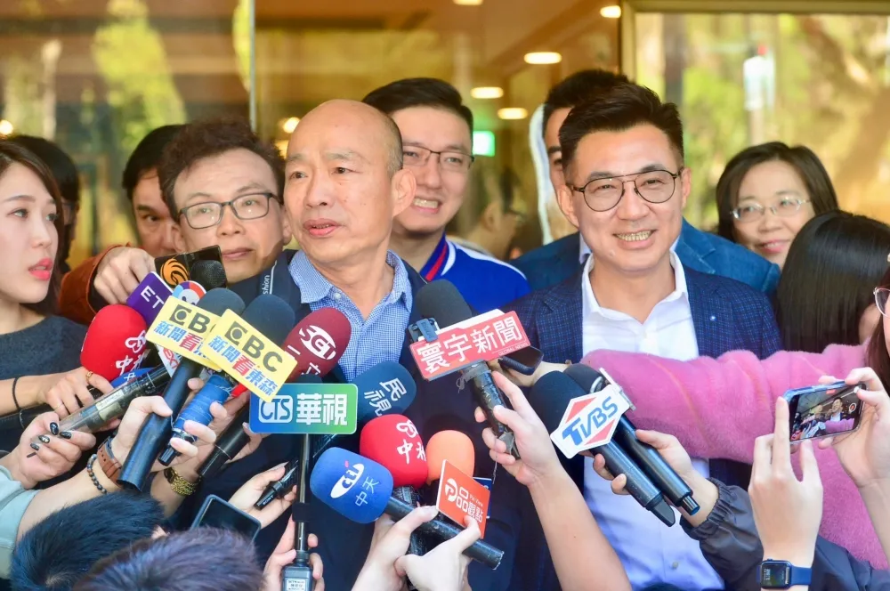 傅崐萁有意角逐國會龍頭　韓國瑜：會跟江啟臣「雙進雙出」