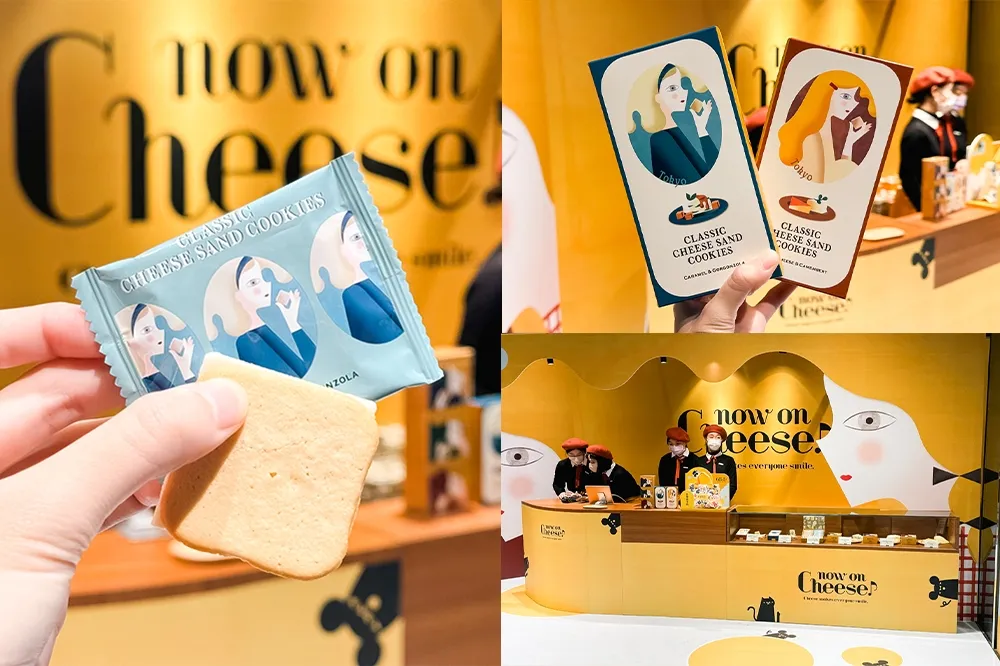 【有片】台北、台中都有！日本新宿必買「Now on Cheese」首度來台快閃　滿額再送托特袋