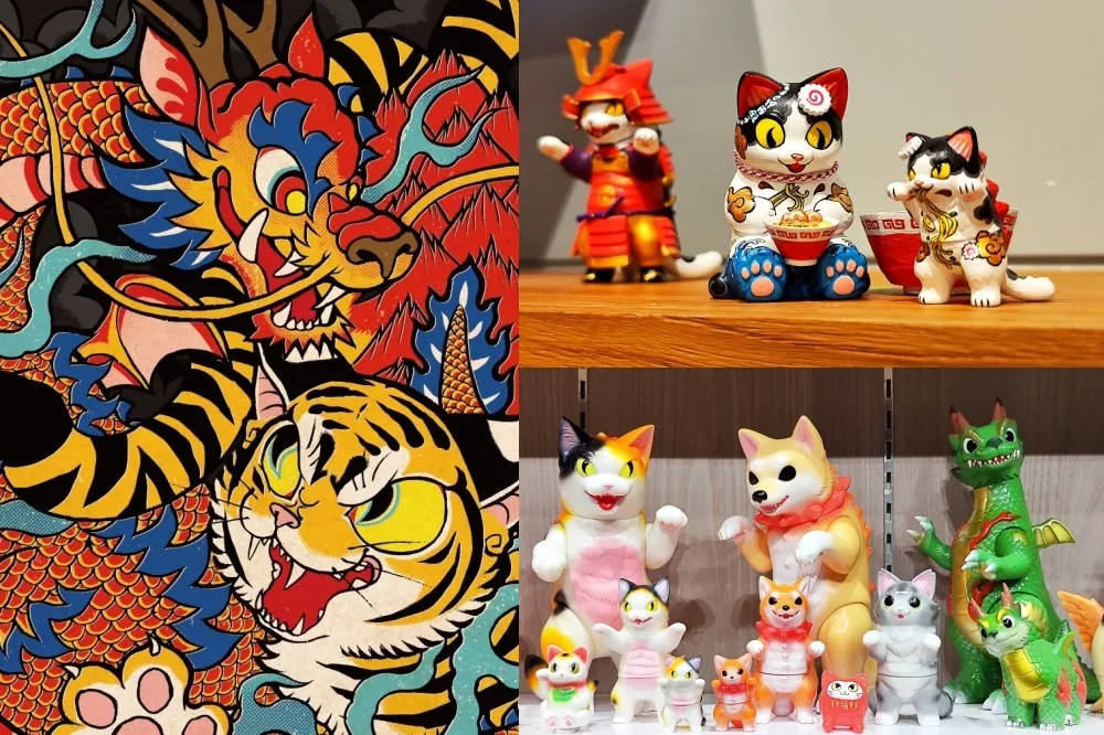 【有片】貓吉拉在台現身！「小夏屋大怪獸」全球最大規模展出　限量福袋、抽籤公仔等周邊商品搶先看