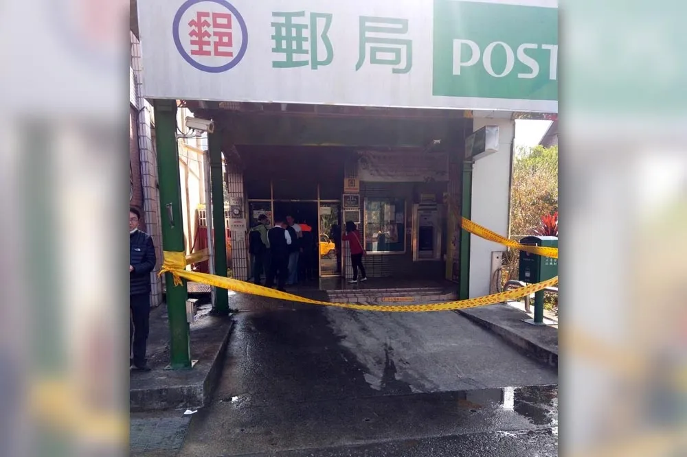 【圍捕片】惡男稱投資失利搶劫南投「1人郵局」　檢方深夜聲押