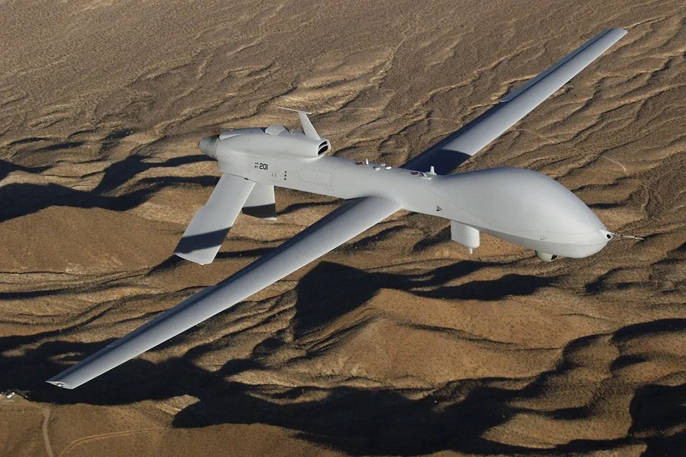 【有片】美軍多領域作戰新利器　通用電子GE-25M無人機首飛成功