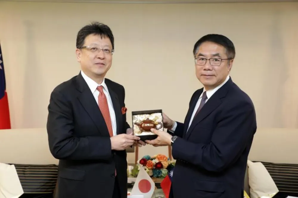 日本熊本市大西一史拜會盼開啟合作 黃偉哲熱烈歡迎台南四百首位來訪市長