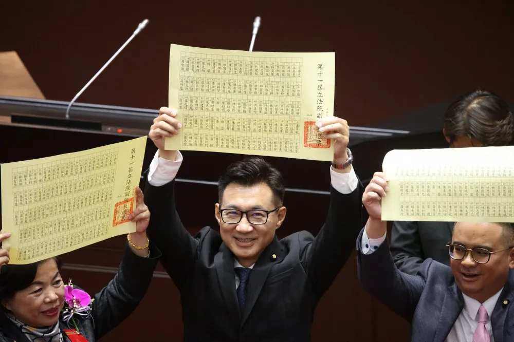 【快訊】「韓江配」成真！江啟臣獲54票　當選立法院副院長