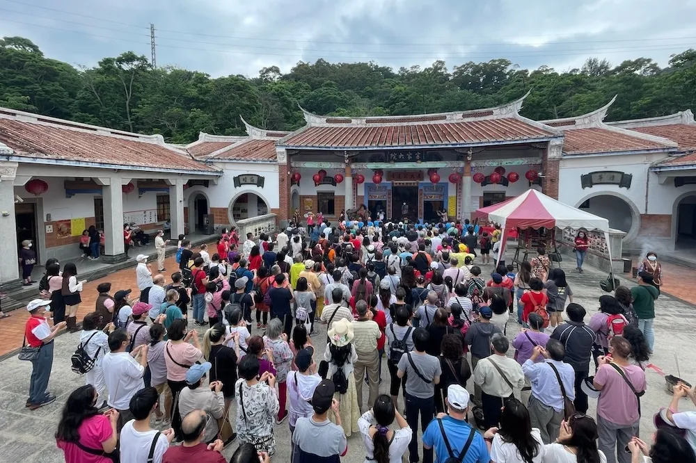 走春祈福喜迎金龍年　姜太公中部道場客家大院