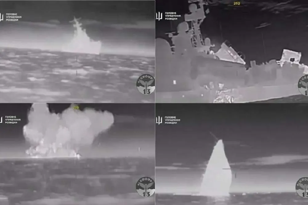 【有片】烏軍暗夜突襲　擊沉俄羅斯黑海艦隊20億巡邏艦