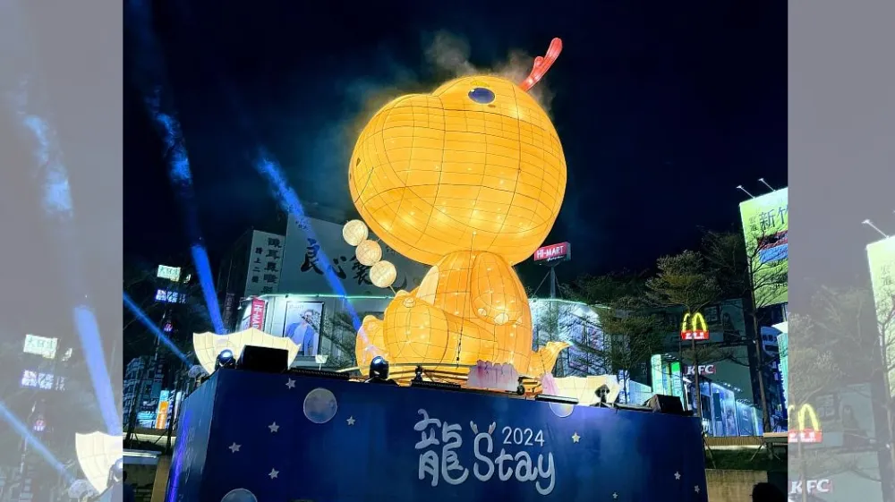 2024龍Stay新竹過好年　國際燈藝大師黃文全操刀