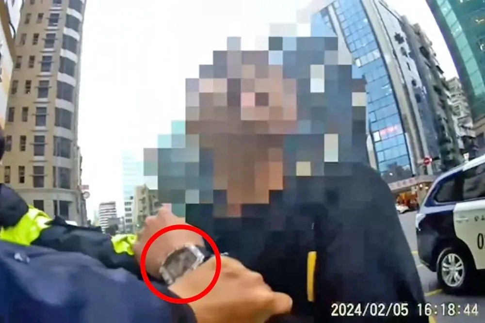 襲擊陳沂惡男手戴百萬Richard Mille名錶　遭疑背後有高人操盤