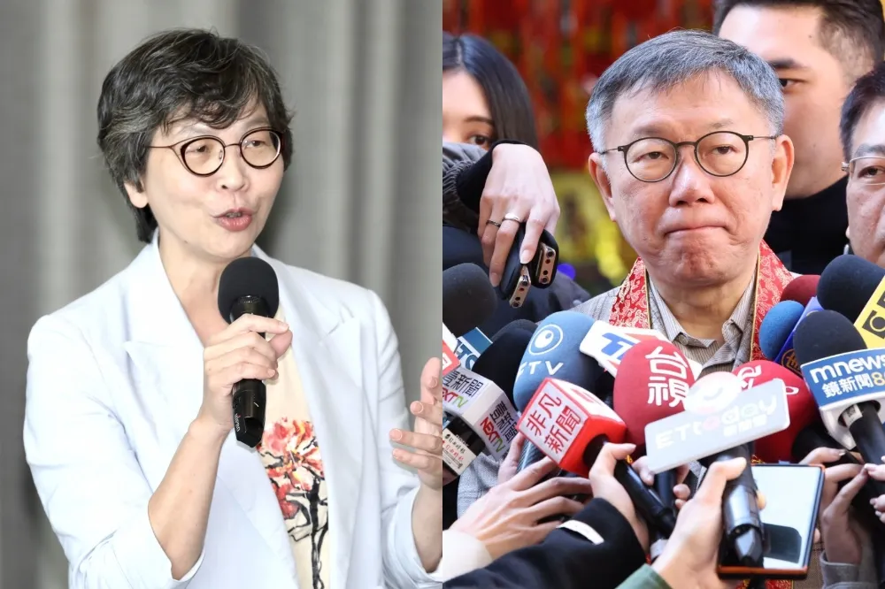 蔡壁如稱回民眾黨決策圈「會死很慘」　柯文哲拆台：應該是別人怕她吧