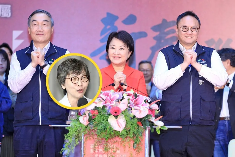 蔡壁如開工第一天就缺席團拜　台中市長盧秀燕緩頰：公務為優先