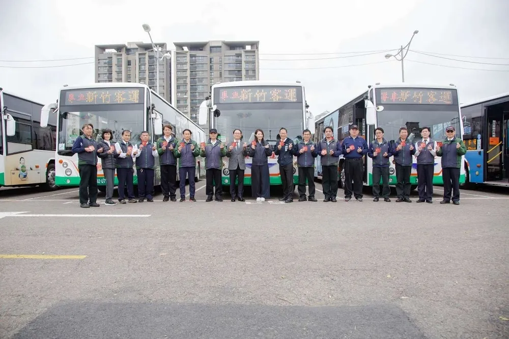 無障礙更有愛　竹市低地板公車大增11輛