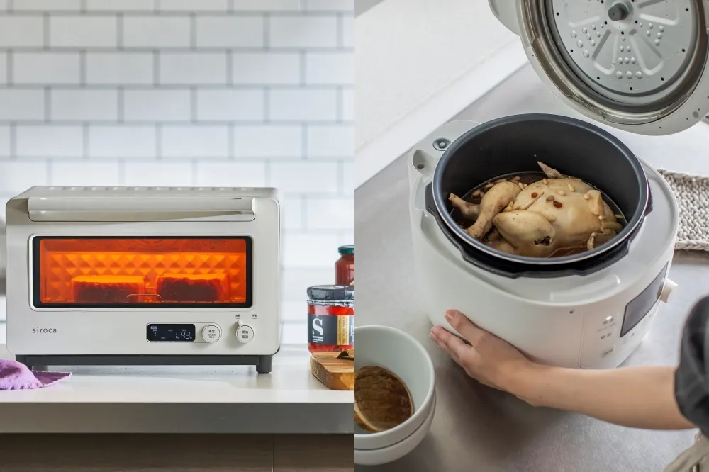 siroca 日本廚房家電新品「智能壓力鍋」、「溫控烤箱」重磅登台
