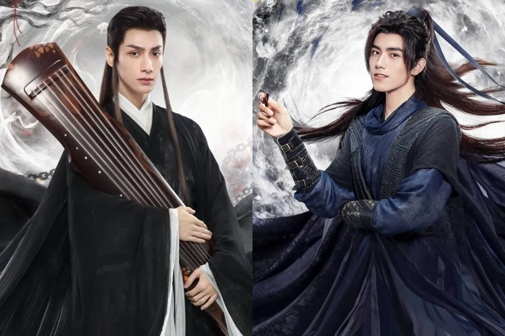《長月燼明》羅雲熙情人節探班陳飛宇　兩人耽美劇《皓衣行》塵封3年有望解禁