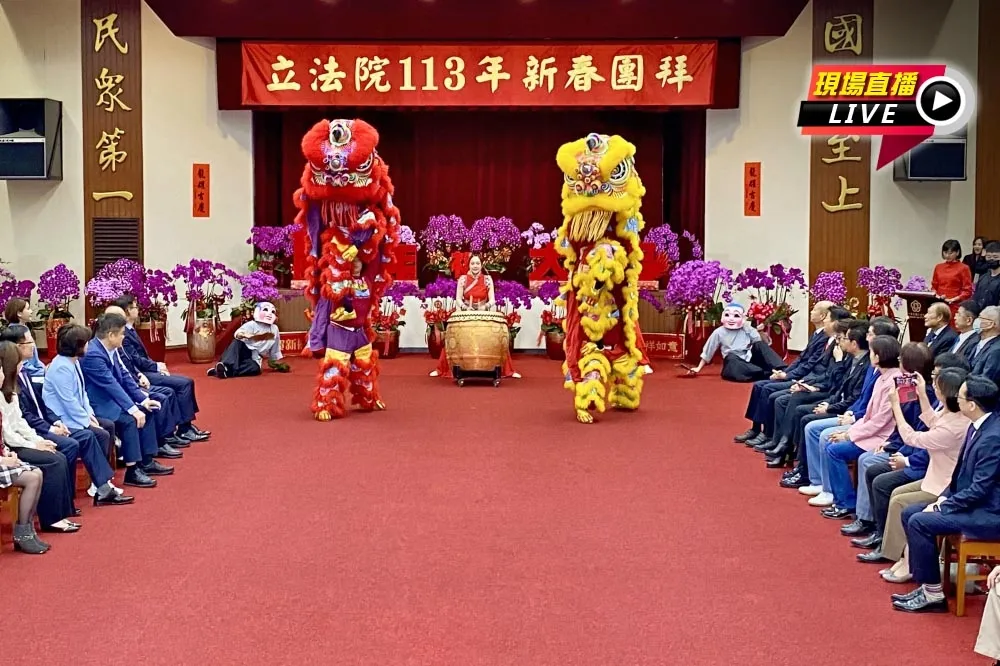 【直播】立法院新春團拜　韓國瑜、江啟臣出席