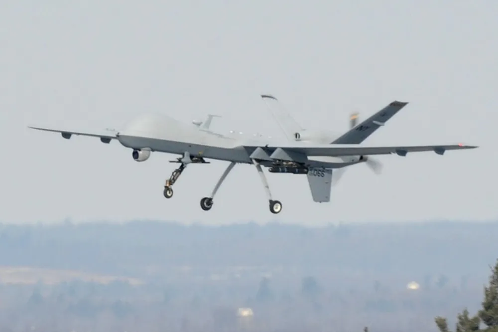 【有片】美官員證實MQ-9無人機　遭葉門叛軍「青年運動」擊落