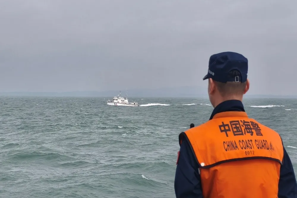 中國海警加強金門附近海域執法　至少5艘艦艇出沒東、南面水域