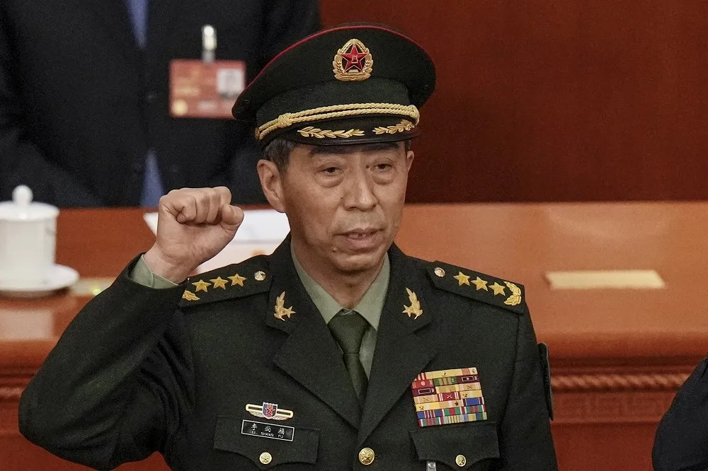 【有片】中國人大發言人：李尚福已非代表　不能參加兩會