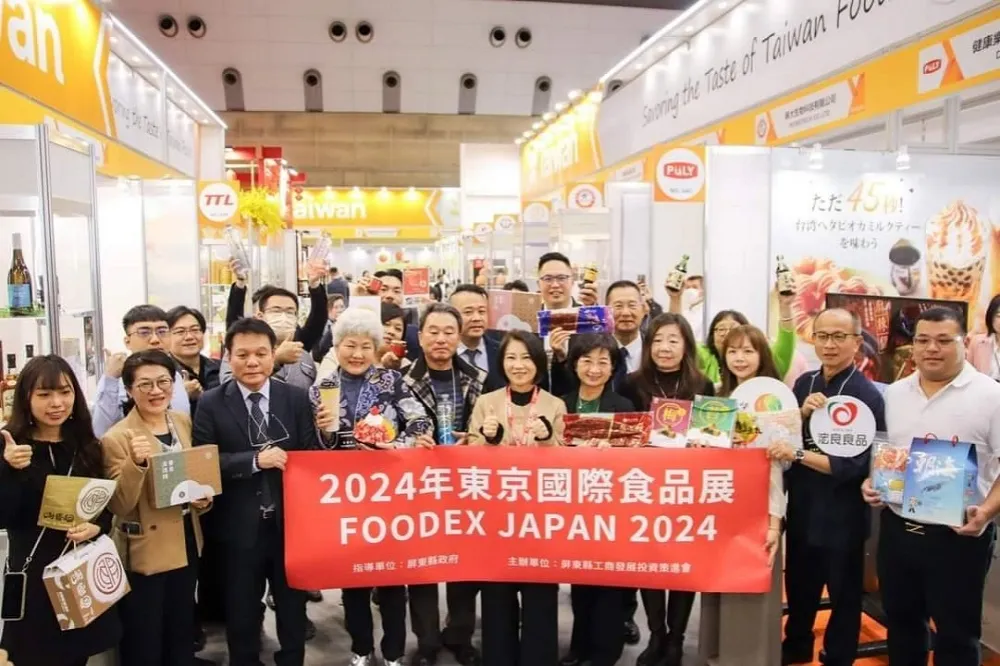 《東京食品展》屏東隊21家數量最多　周春米預祝業績破百億