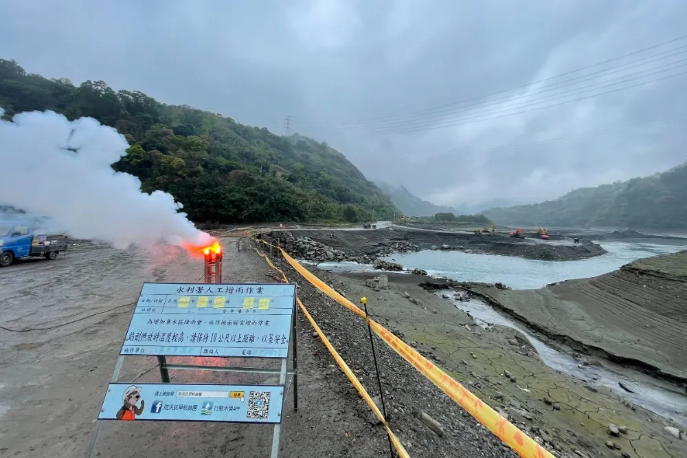 第3度人工增雨！石門水庫水量恐跌破4成　中北部7水庫及堰壩祈補水