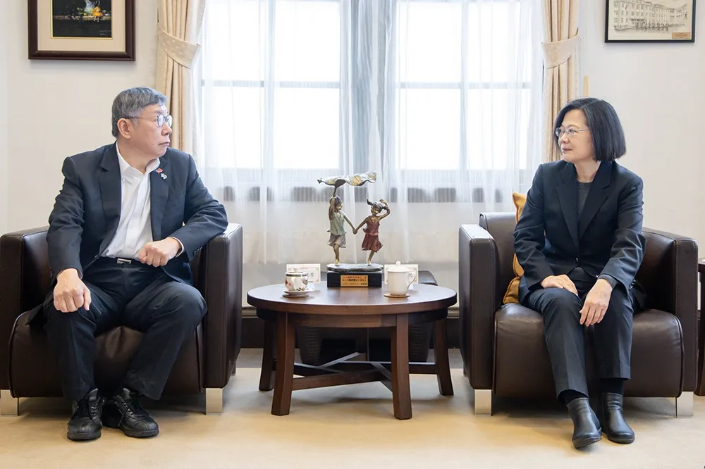 【內幕】蔡柯會談NCC人事　柯文哲反問蔡英文「這不是賴清德決定？」