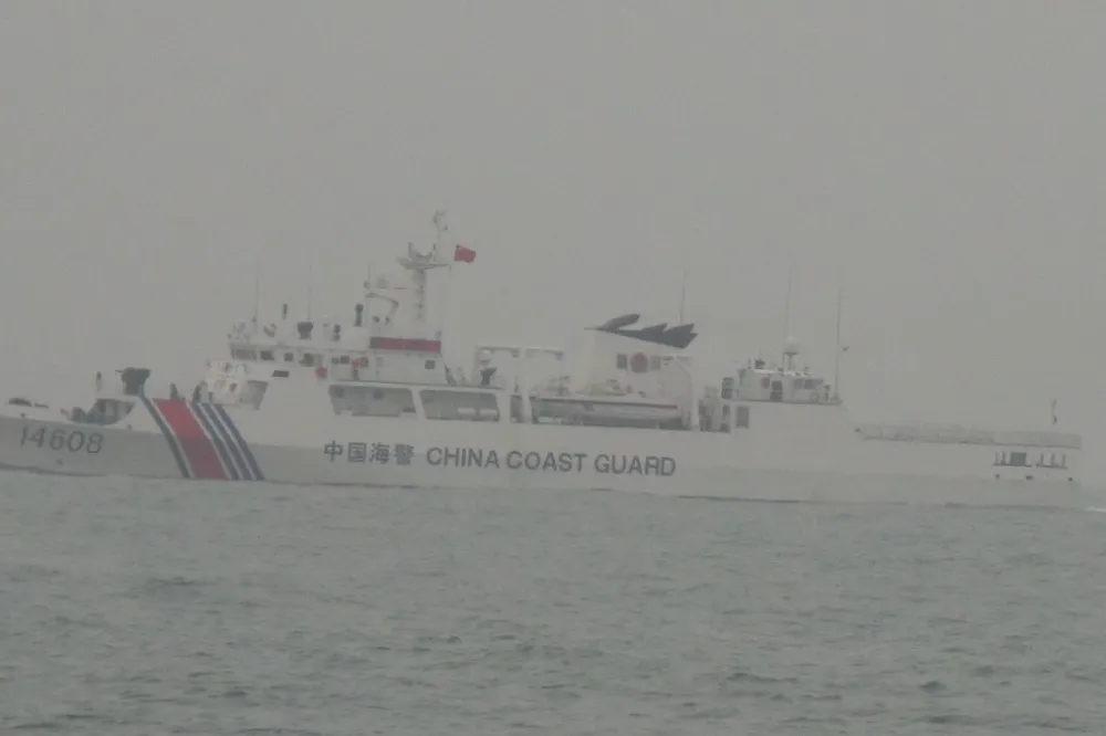 【緊盯片】中國4艘海警船闖入金門禁限制海域　海巡進行驅離
