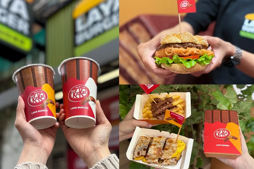 【有片】買一送一！拉亞漢堡 X KITKAT 聯名「巧克力早午餐」限時開賣