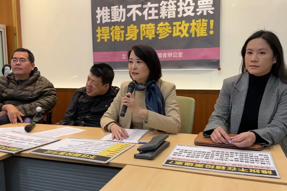 校園街訪討論度高　王鴻薇推不在籍投票挺身障者參政權