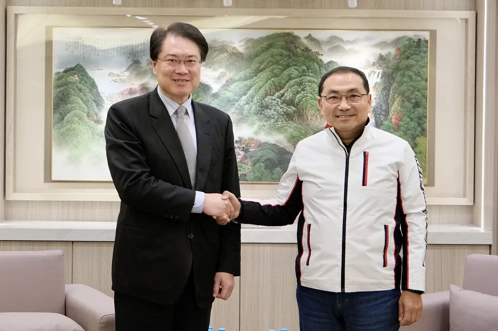 林右昌與侯友宜閉門暢談新北建設　相約每3個月定期見面