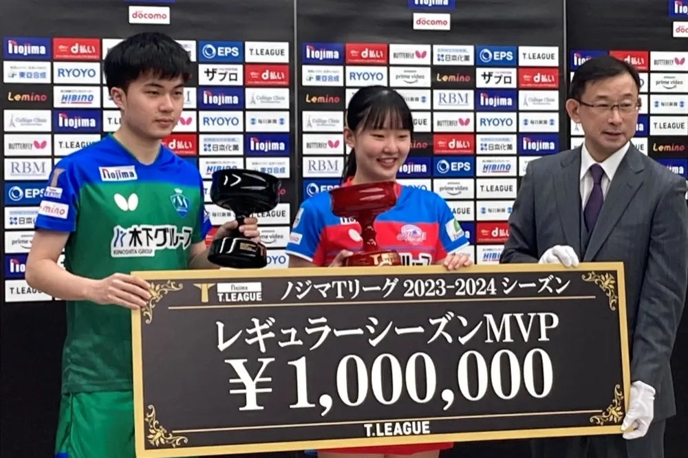 拿下日本桌球聯賽MVP　林昀儒：冠軍賽也會盡全力奮戰