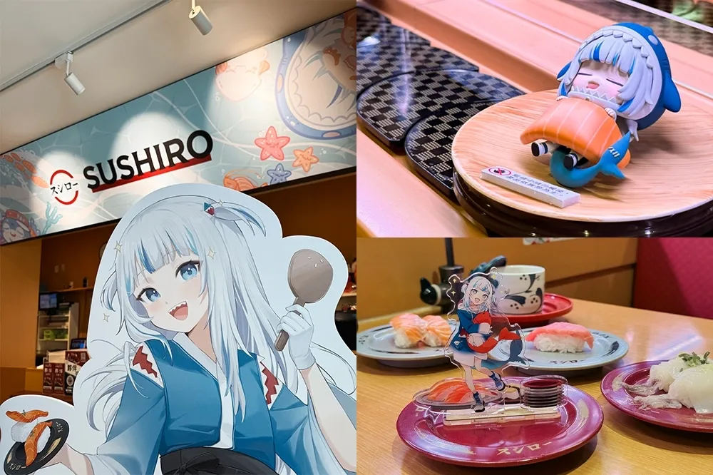 壽司郎「Gura 立牌」第二波登場！限時 10 天回歸、主題店同步延長展出