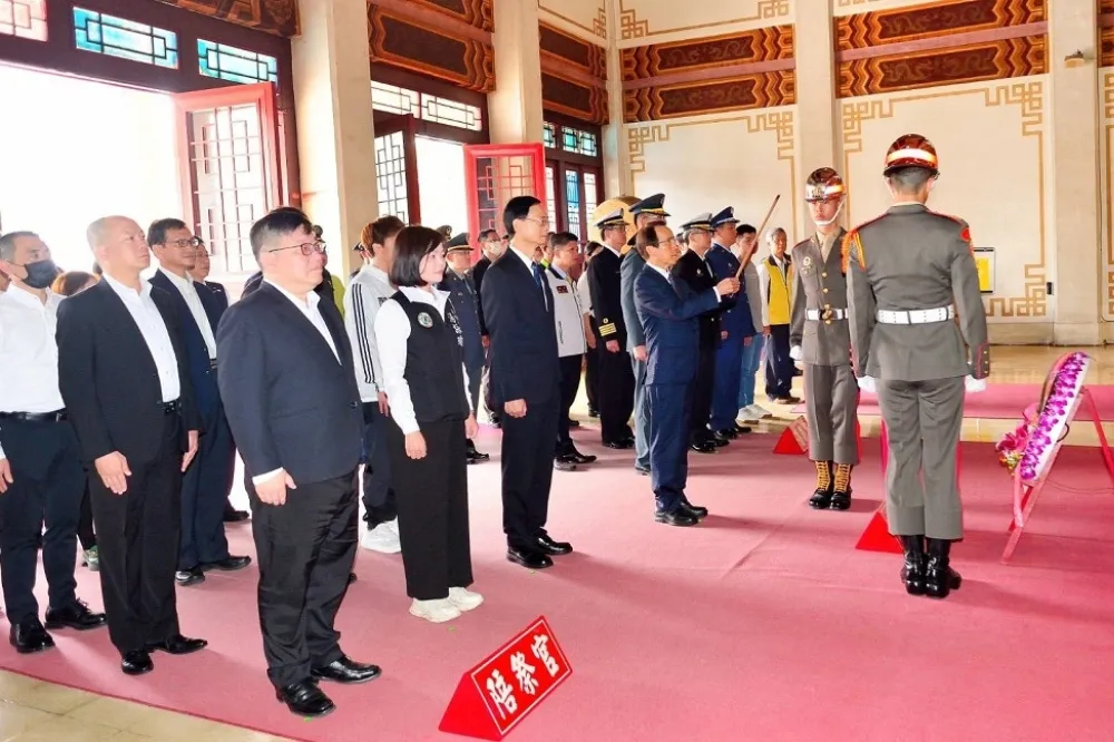 高雄市府舉行忠烈祠春祭國殤典禮　慰問烈士遺族親屬