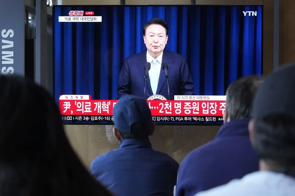 南韓醫學教授減少工時　尹錫悅喊話：醫界提合理方案願談判