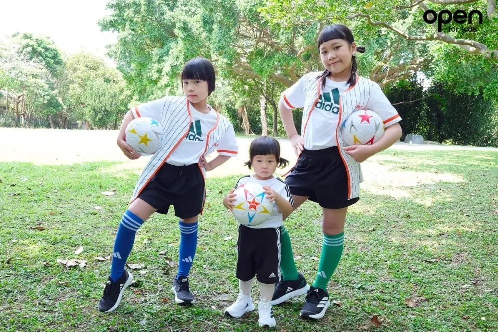 足球小隊集合啦！麗嬰房旗下品牌「open for kids」首次舉辦親子運動會　即日起開放免費報名