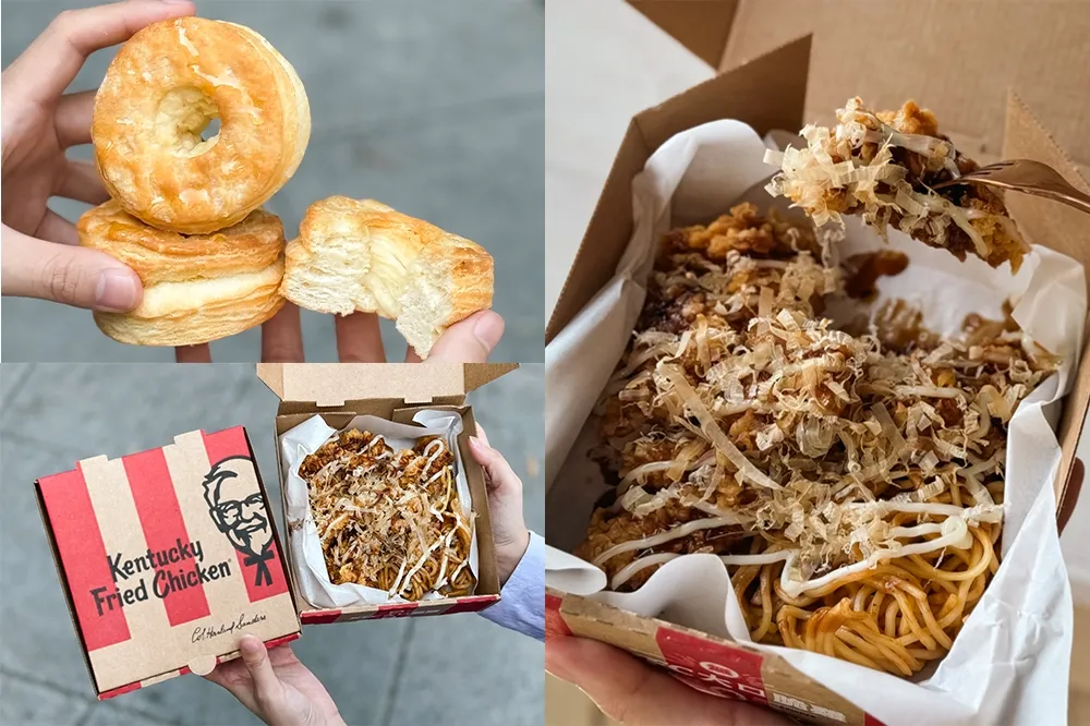 【有片】比司吉回來了！肯德基「大阪燒炸雞」強勢登場　炸雞＋日式炒麵超過癮