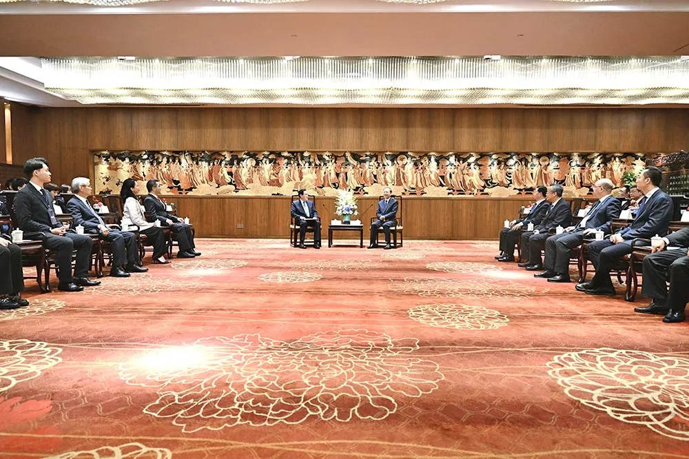 會見廣東省委書記黃坤明　馬英九：盼兩岸避免戰爭致力振興中華