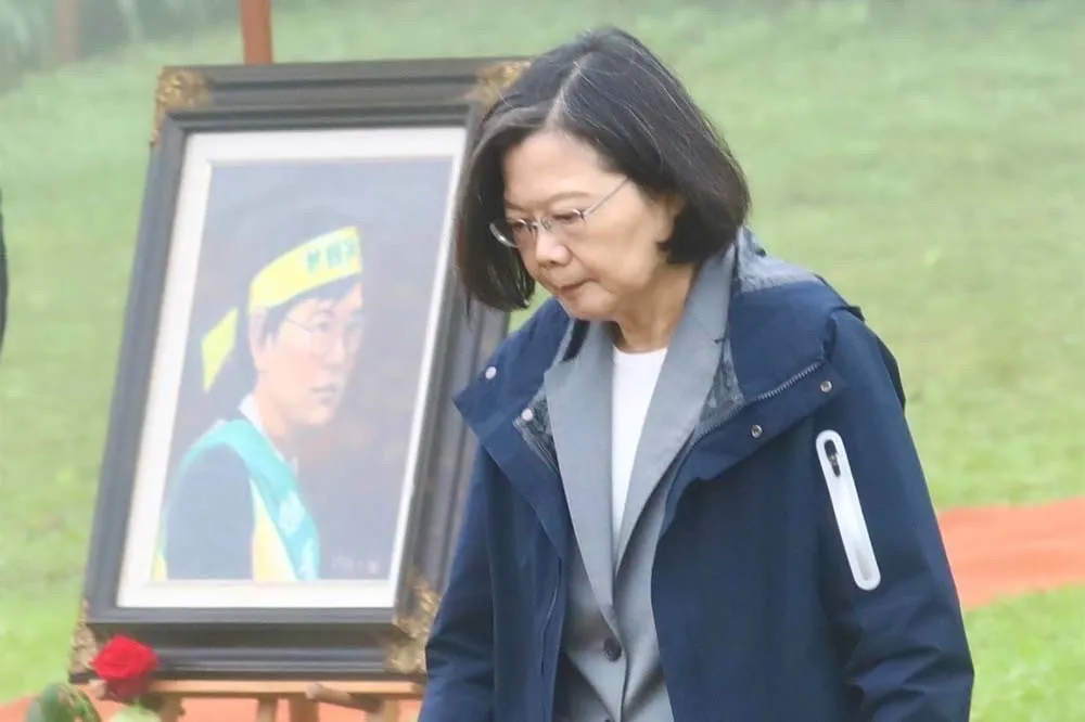 鄭南榕殉道35周年　蔡英文：民主自由已經是台灣人內建基因