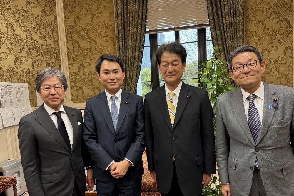 深化台日交流合作　綠委陳冠廷東京會晤多位日本眾議員