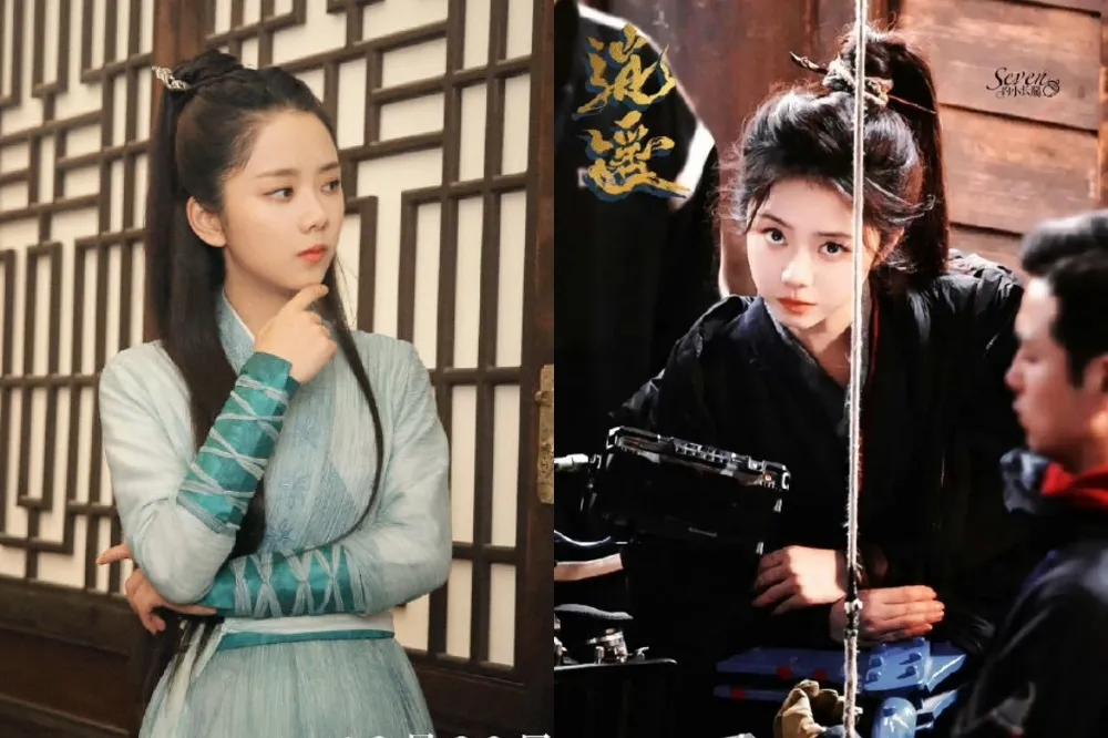 譚松韻新戲戀上《異人之下》侯明昊　她高馬尾造型曝光重現《錦衣之下》少女模樣