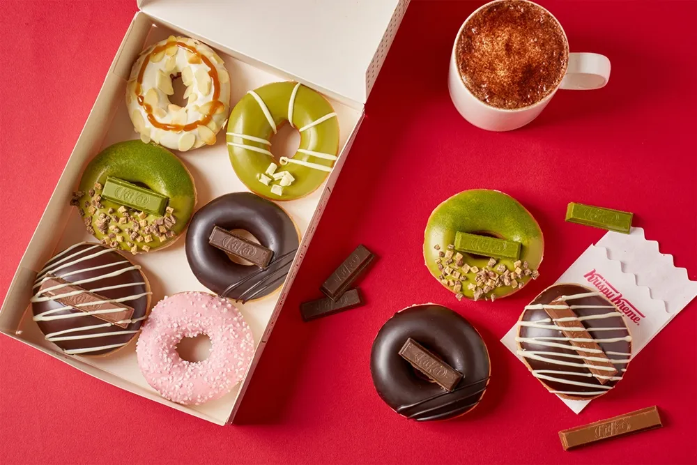 甜甜圈買一送一！Krispy Kreme X KITKAT 重磅回歸