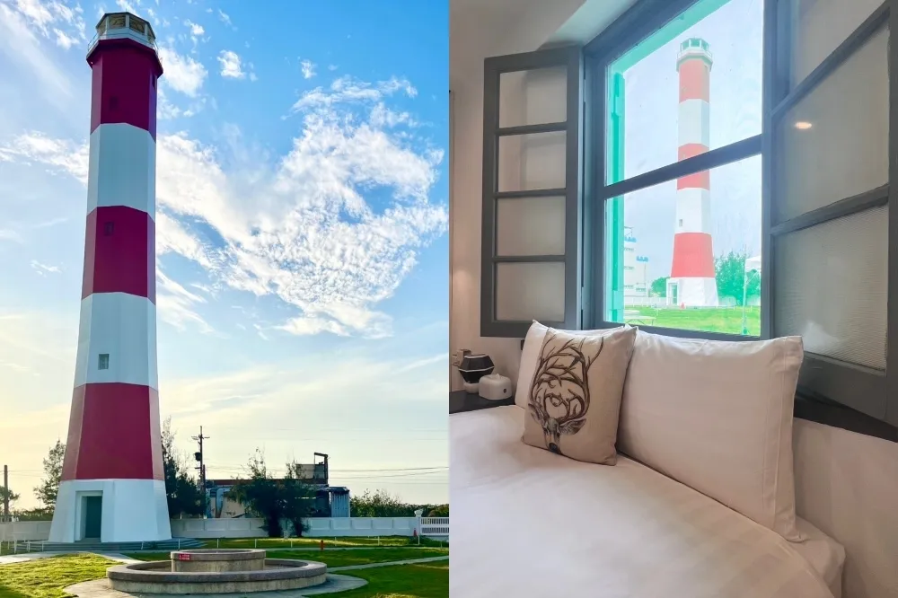 高美燈塔園區住宿區開放！全台唯一燈塔旅宿走路 4 分到高美濕地　每人每晚最低 1 千有找